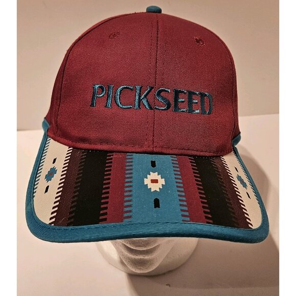 Pickseed Hat Multi Color Strapback Baseball Cap - Picture 2 of 9
